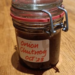 Section E: DOMESTIC CLASSES -15 A Jar of chutney or pickle