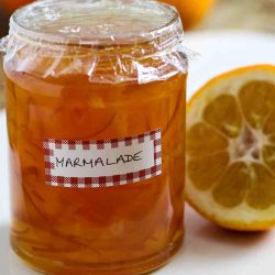 Section E: DOMESTIC CLASSES -13 A Jar of marmalade  (any fruit )